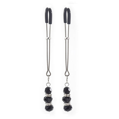 OHMAMA FETISH - Pinzas para pezones CON PIEDRAS DE CRISTAL