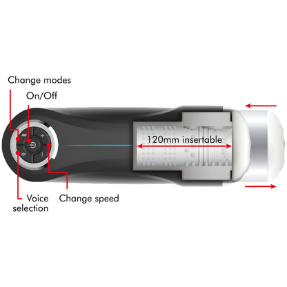 JAMYJOB - MILKER STROKER UP AND DOWN FUNCTION