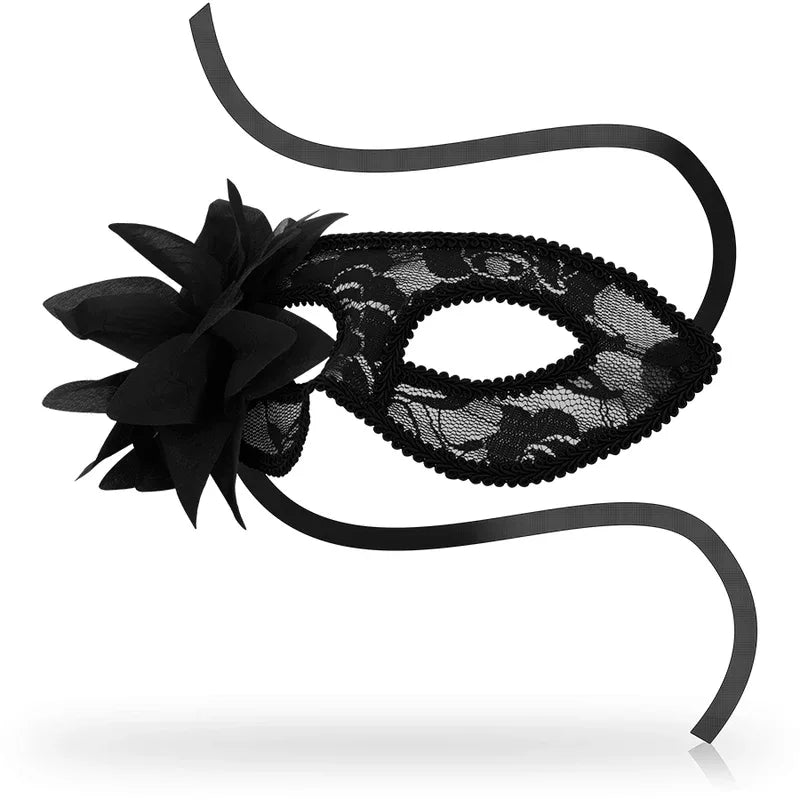 Ohmama – Masques Masques Dentelles Noires et Fleurs