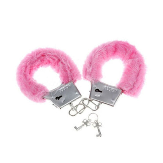 DIABLO PICANTE - PINK FUR PLEASURE HANDCUFFS