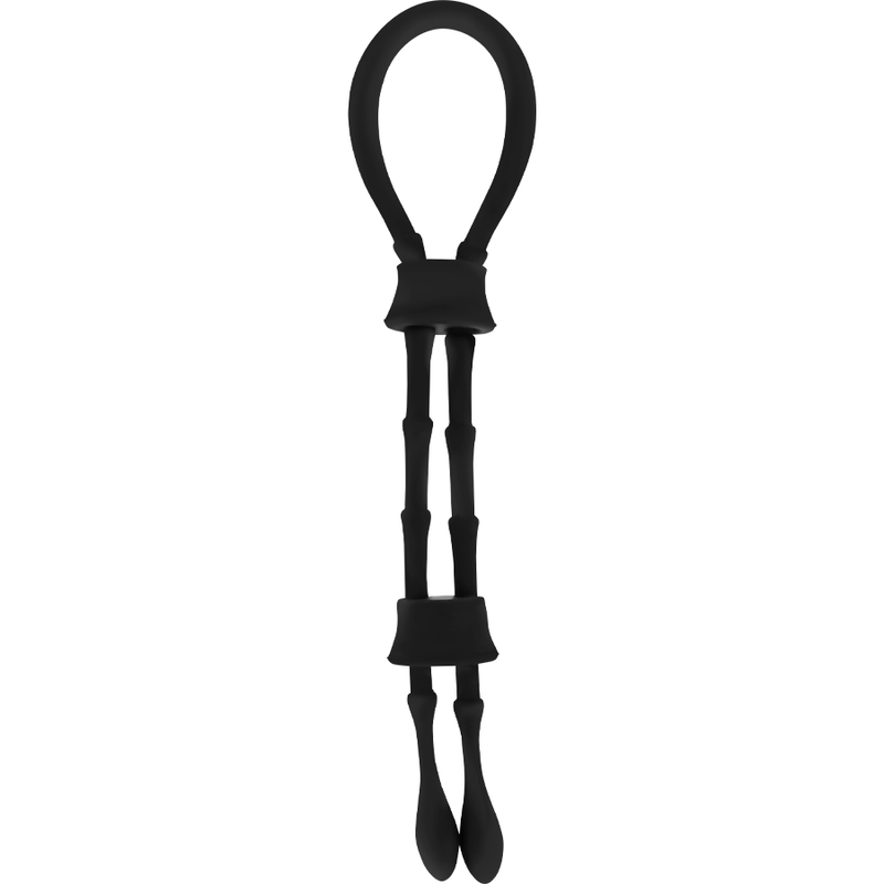 OHMAMA FETISH - SILICONE COCK AND TESTILE CORD RING