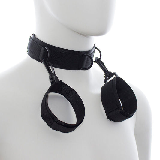 OHMAMA FETISH - MENOTTES ET COLLIER IN NYLON