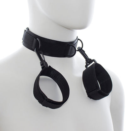 OHMAMA FETISH - MENOTTES ET COLLIER IN NYLON