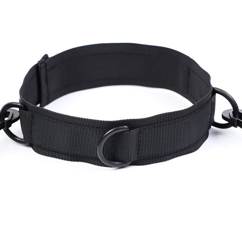 OHMAMA FETISH - MENOTTES ET COLLIER IN NYLON