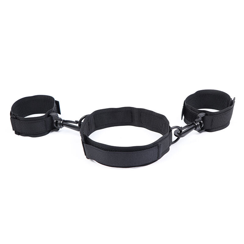 OHMAMA FETISH - MENOTTES ET COLLIER IN NYLON