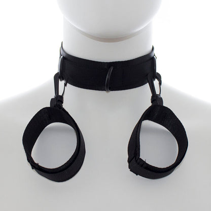 OHMAMA FETISH - MENOTTES ET COLLIER IN NYLON
