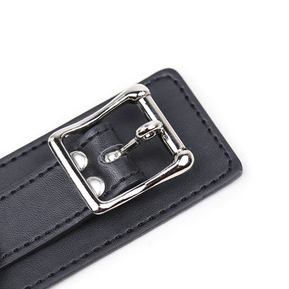 OHMAMA FETISH - COLLAR DE SUMISIÓN CON 3 ANILLAS