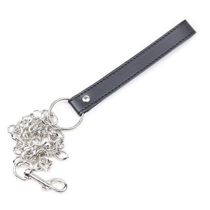 OHMAMA FETISH - COLLAR DE SUMISIÓN CON 3 ANILLAS