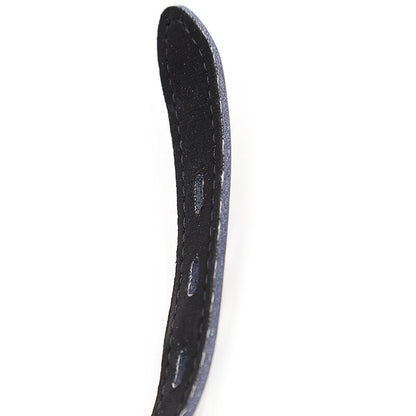 OHMAMA FETISH - BÂILLON BALLE EN SILICONE AVEC CEINTURE EN CUIR (CHAINS INCLUDED)