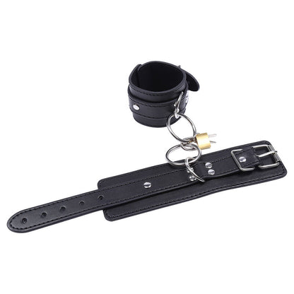 OHMAMA FETISH - RESTRICCIONES DE MUÑECA CON ANILLO TÓRICO