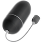 EN LÍNEA - HUEVO VIBRADOR NEGRO IMPERMEABLE