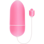 EN LÍNEA - HUEVO VIBRADOR ROSA IMPERMEABLE
