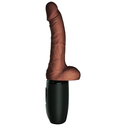 KING COCK - PLUS TRIPLE MENACE TON DE PEAU BROWN