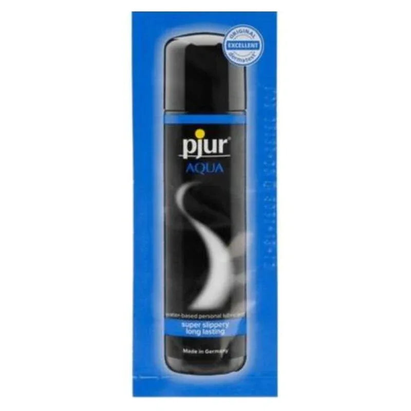 Pjur – Lubrifiant Basique Base Eau 2 ml – Sensations Intenses & Excitation Maximale
