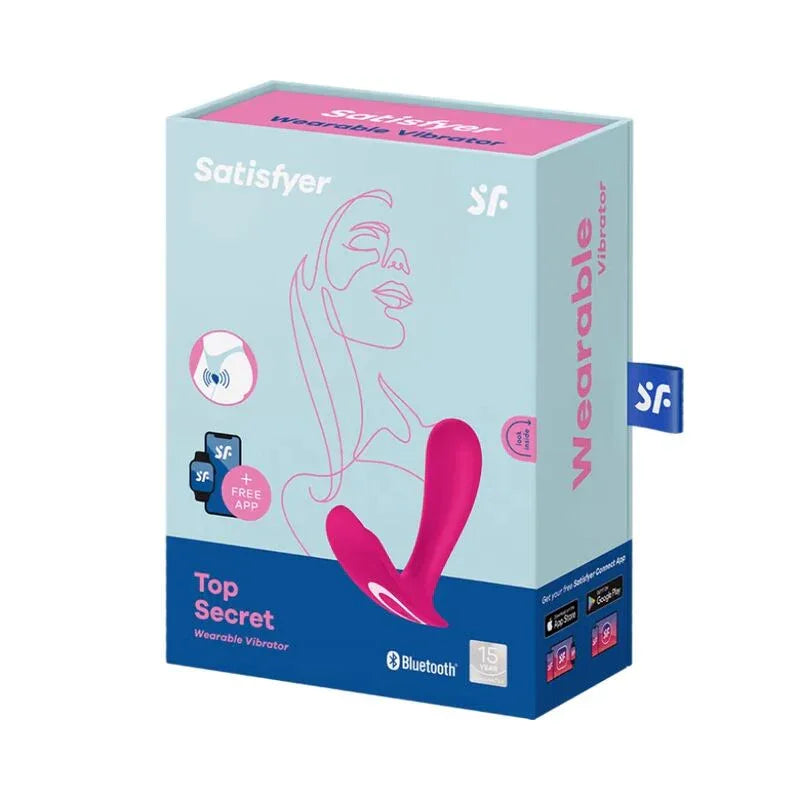 Satisfyer – Vibrateur Top Secret Rose