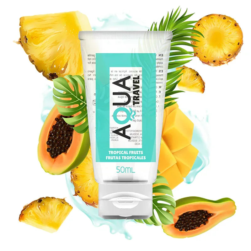 Aqua Travel – Saveur Lubrifiant A Base D''Eau Fruits Tropicaux – 50 ml