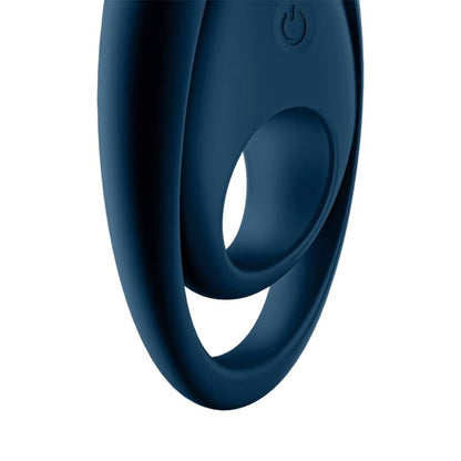 SATISFYER - VIBRATEUR ANNEAU GLORIOUS DUO BLEU
