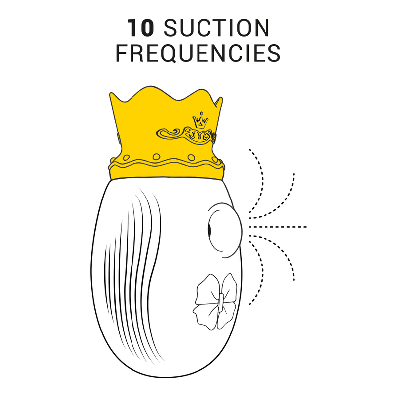 Stimulateur clitoridien stimulateur clitoris 10 modes d'aspiration et de léchage - rouge –