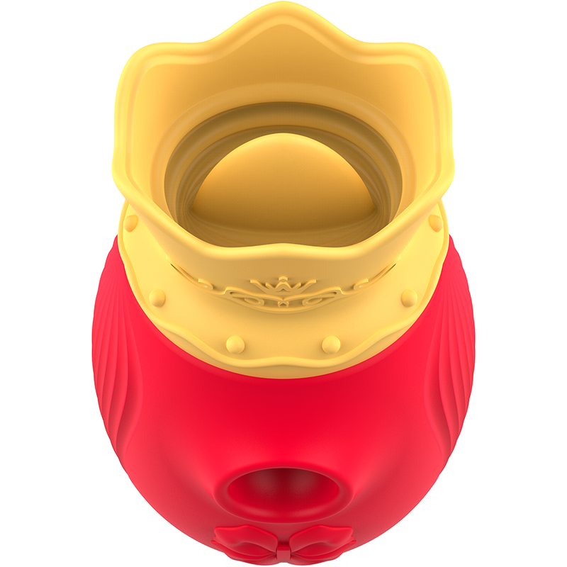 Stimulateur clitoridien stimulateur clitoris 10 modes d'aspiration et de léchage - rouge –