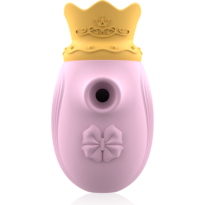 Stimulateur clitoridien stimulateur de clitoris 10 modes d'aspiration et de léchage - rose