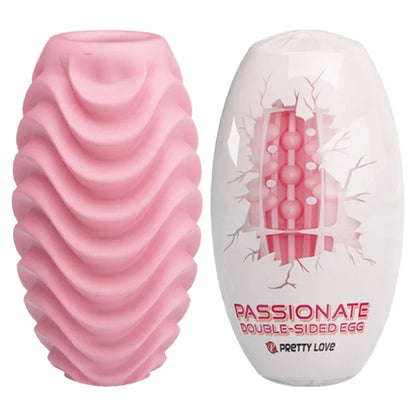 Pretty Love – Oeuf Masturbateur Double Face Rose