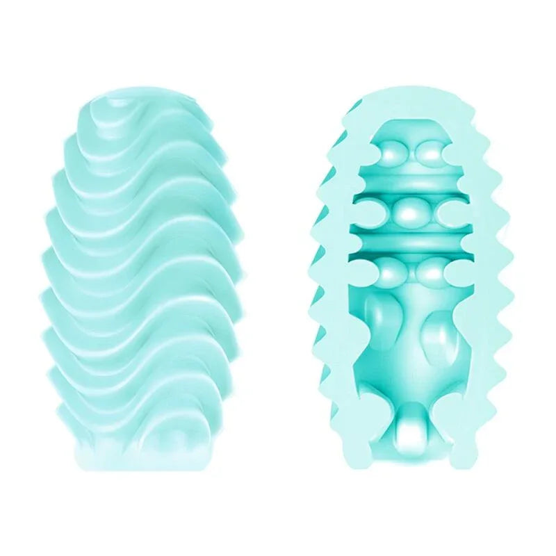Pretty Love Oeuf Masturbateur Double Face Turquoise
