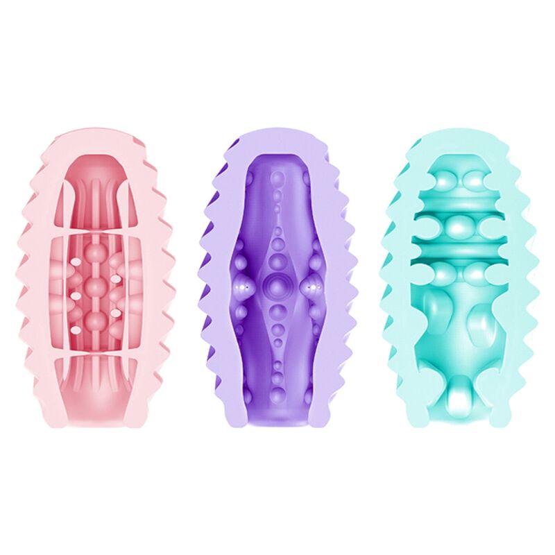 PRETTY LOVE - DOUBLE-SIDED MASTURBATOR EGG 15 PCS