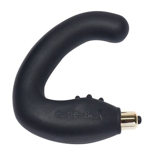 ROCKS-OFF - MASAJEADOR DE PUNTO G RUDE-BOY MLE 7 V NEGRO 