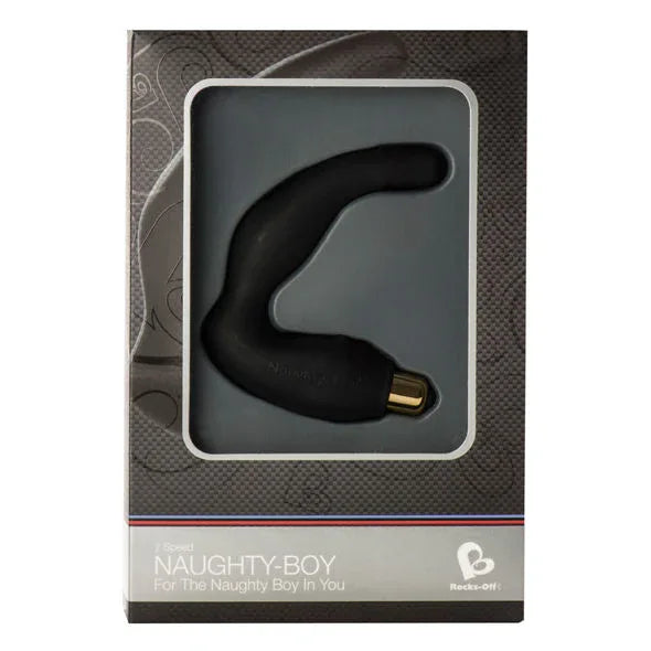 Rocks Off – Masseur Point G Mle Naughty Boy 7 V Noir