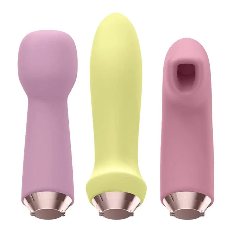 Satisfyer – Marvelous Four Ensemble Vibrateur et Air Pulse