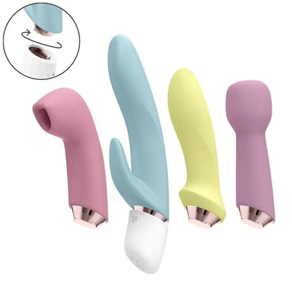 Satisfyer – Marvelous Four Ensemble Vibrateur et Air Pulse
