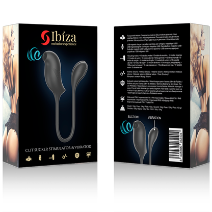 Stimulateur clitoridien stimulateur magique d'aspiration et de vibrations du clitoris – Ibiza