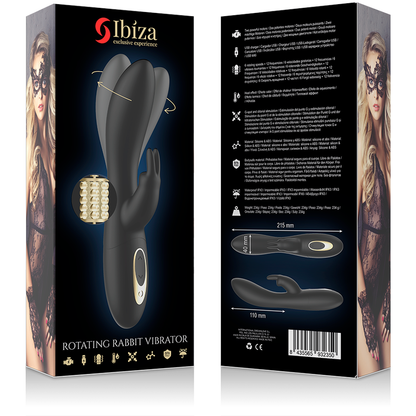 Rotateur perlé puissant avec lapin – Ibiza