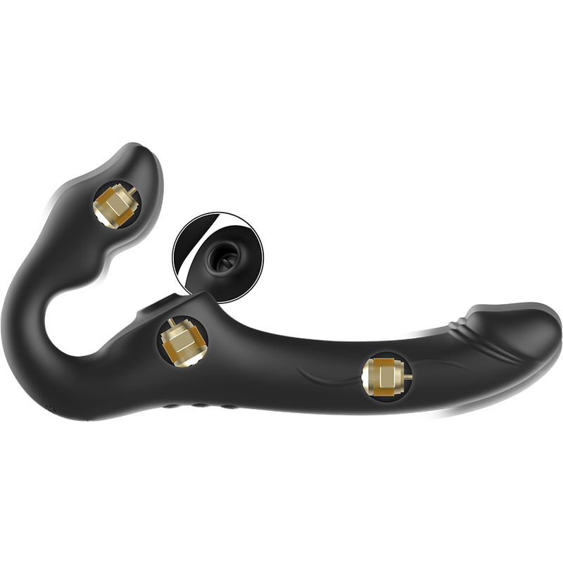 Vibrateur sans sangle télécommande 3 moteurs 1000 combinaisons. – Ibiza