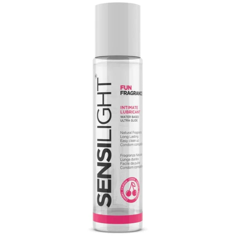 Intimateline – Lubrifiant Sensilight Base D'Eau Cerise 60 ml