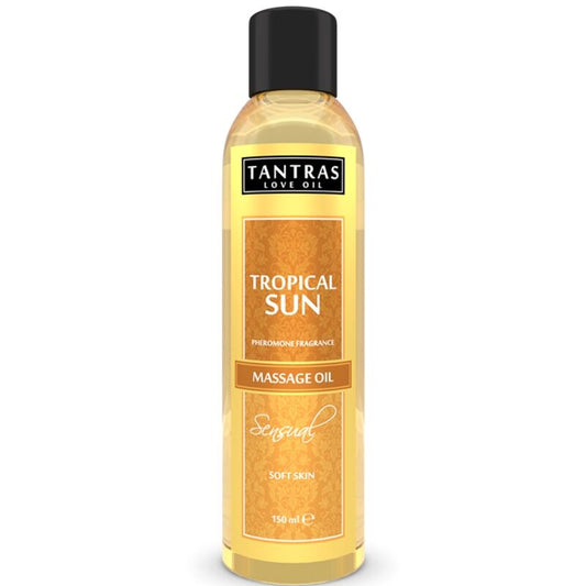 INTIMATELINE - TROPICAL SUN MASSAGE OIL TANTRAS LOVE OIL 150 ML