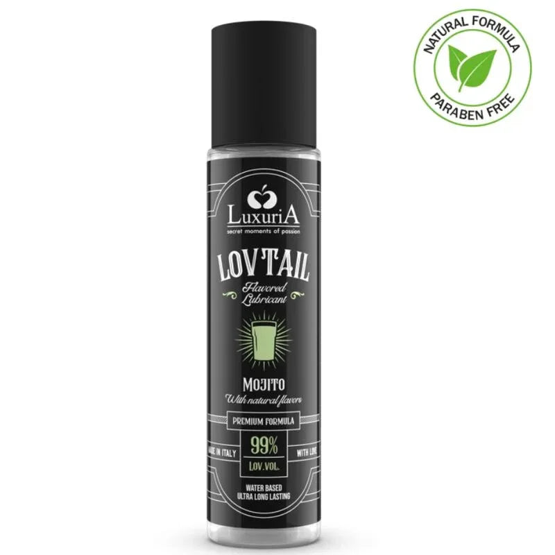 Intimateline – Lubrifiant Lovtail Base D'Eau Luxuria Mojito 60 ml