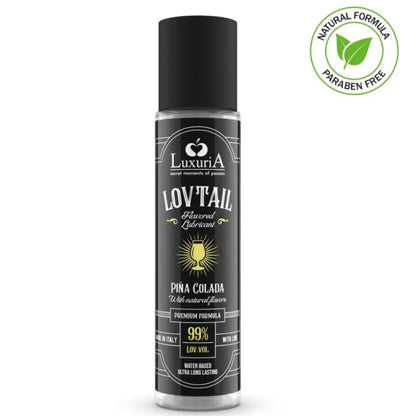 Intimateline – Lubrifiant Lovtail Base D'Eau Luxuria Piña Colada 60 ml