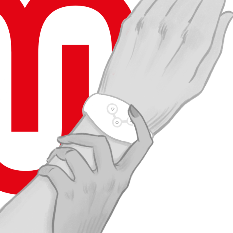 WATCHME - RELOJ INALÁMBRICO BLANCO