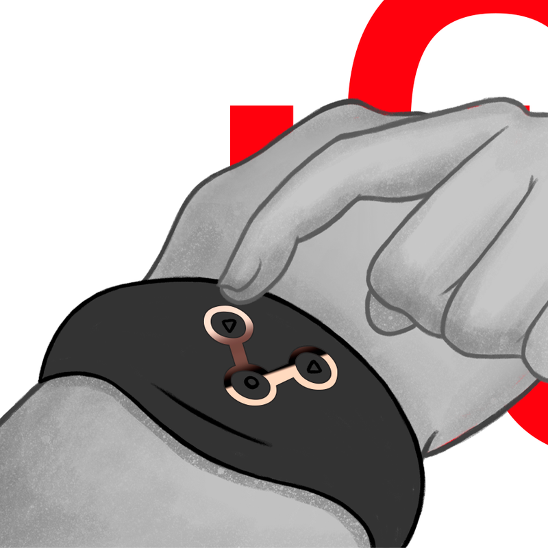 WATCHME - RELOJ DE CONTROL REMOTO CON TECNOLOGÍA INALÁMBRICA DE JET Y COBRE