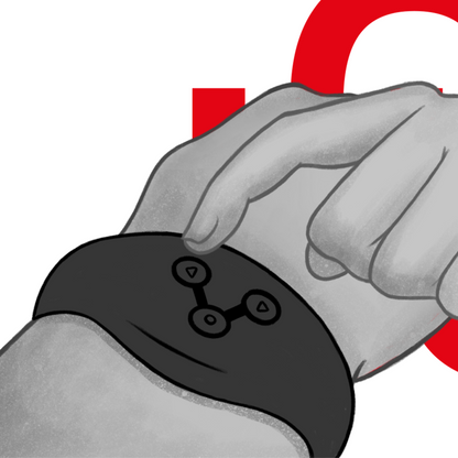 WATCHME - RELOJ INALÁMBRICO NEGRO AZABACHE