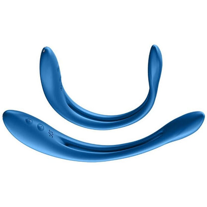 SATISFYER - JUEGO VIBRADOR MULTIELÁSTICO AZUL