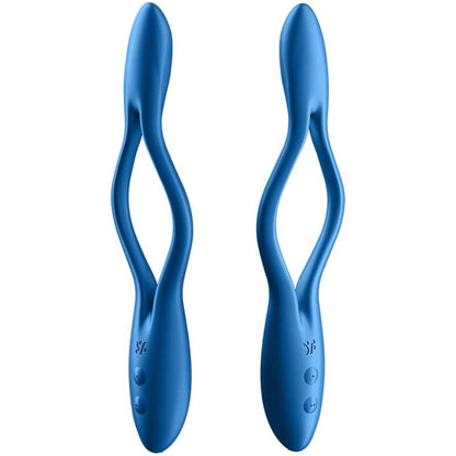 SATISFYER - JUEGO VIBRADOR MULTIELÁSTICO AZUL