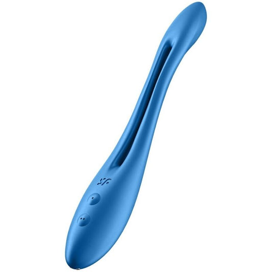 SATISFYER - JUEGO VIBRADOR MULTIELÁSTICO AZUL