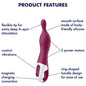 SATISFYER - VIBRADOR INCREÍBLE 1 ASPOT BAY