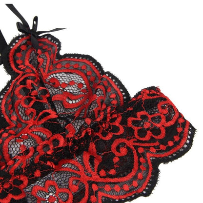 SUBBLIME - CONJUNTO DE DOS PIEZAS TOP Y BRAGUITA DE ENCAJE L/XL