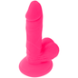 DIVERSIA - DILDO VIBRANT FLEXIBLE ROSE 17 CM -O- 3.3 CM