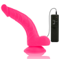 DIVERSIA - VIBRANT FLEXIBLE DILDO ROSE 21.5 CM -O- 4.5 CM