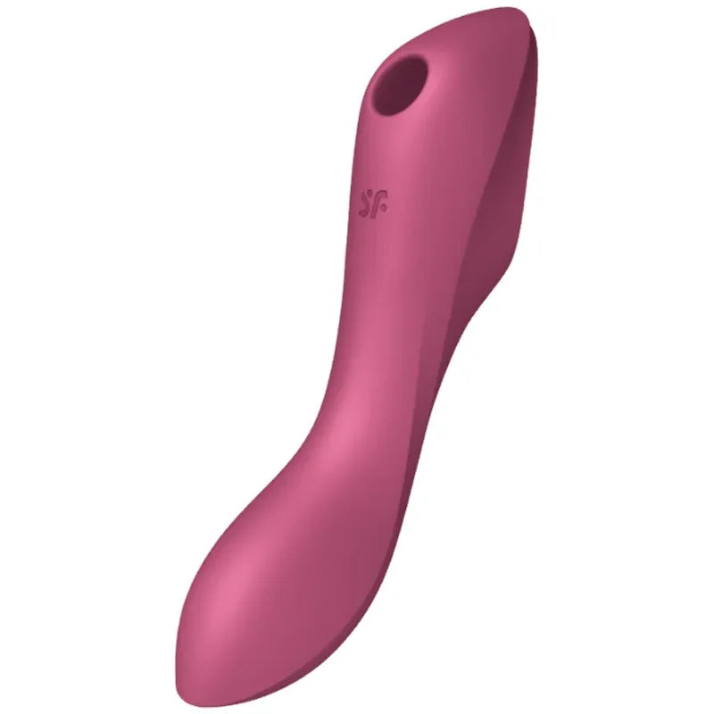 Satisfyer – Stimulateur et Vibrateur Curvy Trinity 3 Rouge