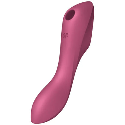 Satisfyer – Stimulateur et Vibrateur Curvy Trinity 3 Rouge
